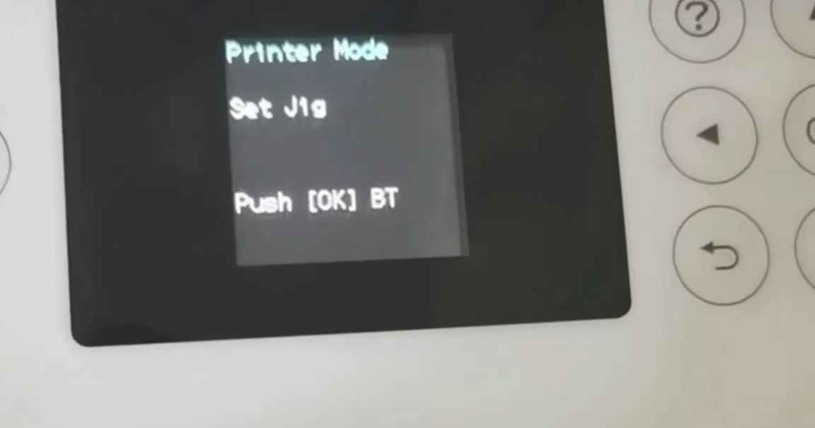 爱普生L4165打印机显示Printer mode机器型号变2750刷机